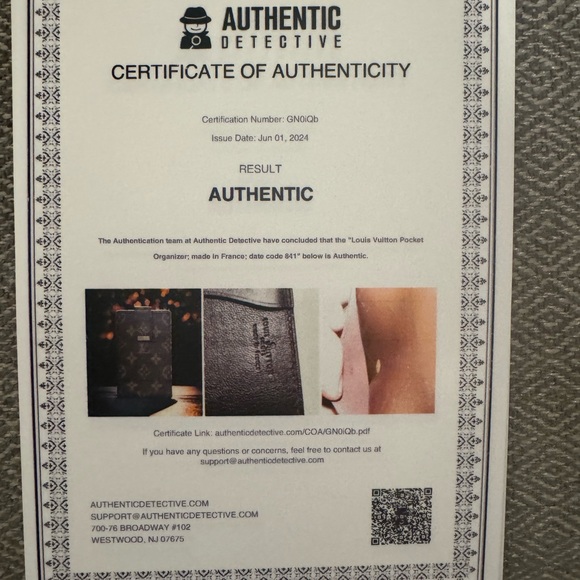 RARE LOUIS VUITTON BUSINESS CHECKBOOK HOLDER - Picture 2 of 13